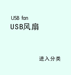 USB小风扇